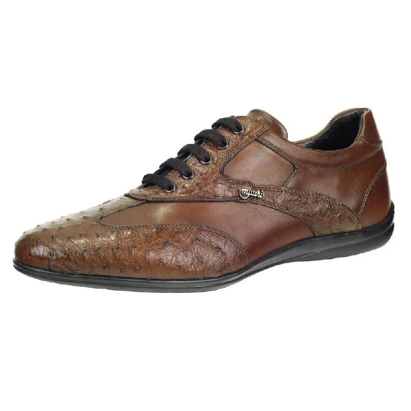 Men's Oxfords with a perforated leather strap for ventilationMauri Tabac Genuine Kango/Ostrich/Calfskin Oxford Shoes Men's Oxfords with a perforated leather strap for ventilationMauri Tabac Genuine Kango/Ostrich/Calfskin Oxford Shoes