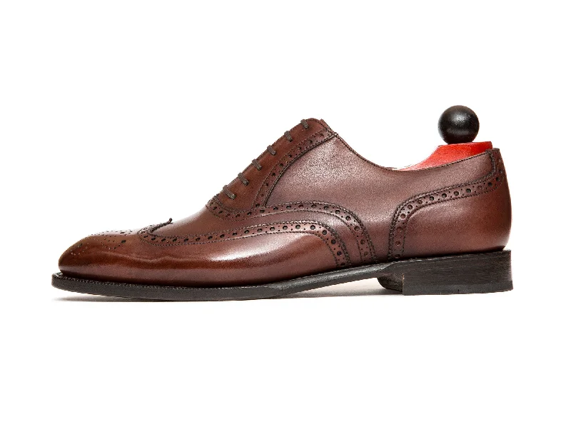 Men's Oxford shoes with a smooth leather upper and a leather soleMcClure - MTO - Cedar Calf - NGT Last - Single Leather Sole Men's Oxford shoes with a smooth leather upper and a leather soleMcClure - MTO - Cedar Calf - NGT Last - Single Leather Sole