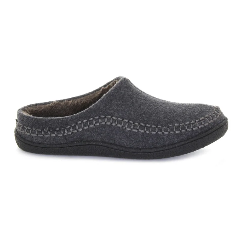Men's plush slippers with a faux fur liningMens Billy Wool Slipper