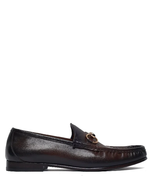 Men's loafers with a removable insole for cleaningMilan Antique Brown Venice Leather