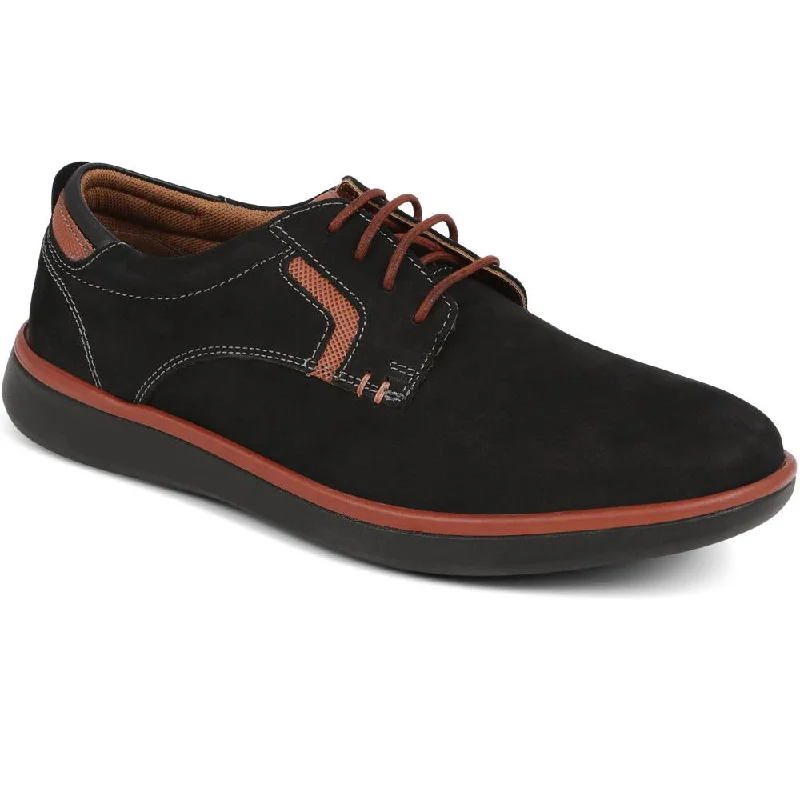 Men's casual shoes with a sporty look and feelNubuck Leather Shoes - TEJ39011 / 324 907