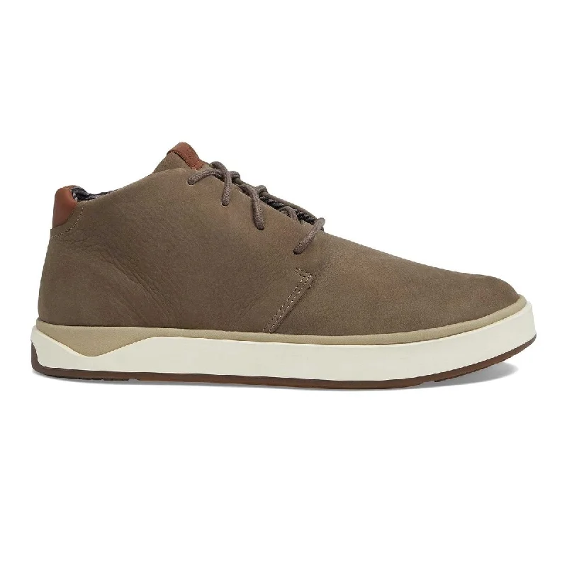 Men's Oxford shoes with a smooth leather upper and a leather soleOlukai Men's Papakū 'Ili Mustang Nubuck Men's Oxford shoes with a smooth leather upper and a leather soleOlukai Men's Papakū 'Ili Mustang Nubuck