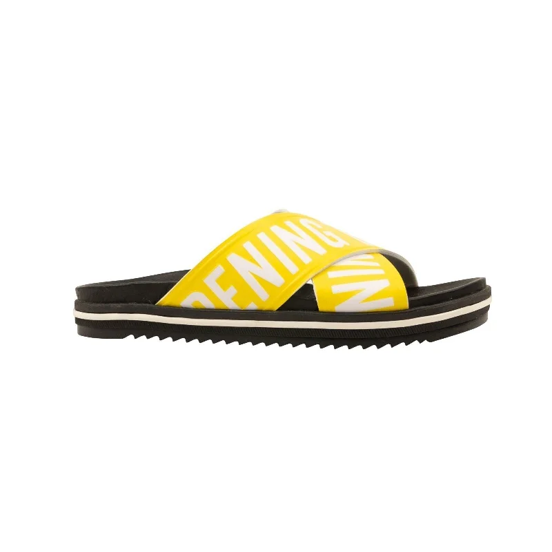 Men's slippers with a memory foam insoleOpening Ceremony Berkeley Slide - Yellow