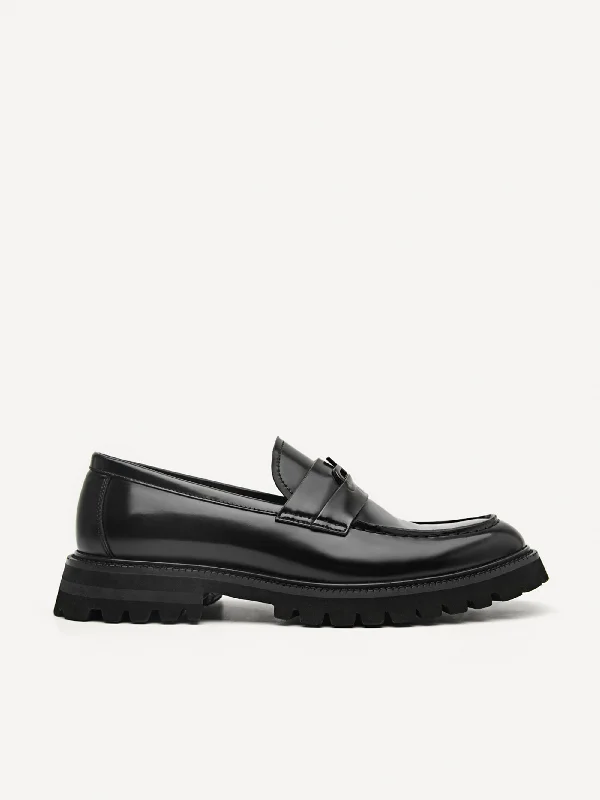 Men's loafers with a tassel front for a classic lookPEDRO Icon Leather Loafers