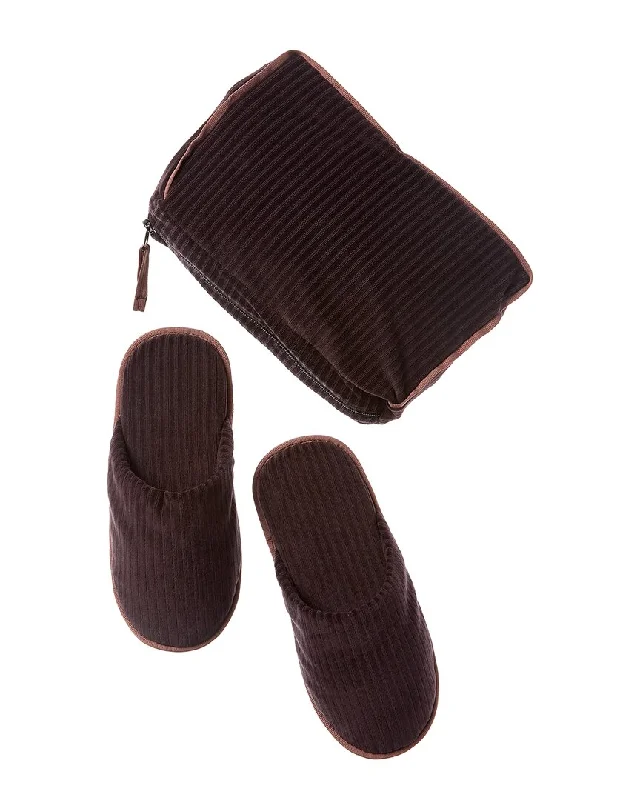 Men's slippers with a stretchy side panel for a better fitPortolano Corduroy Slippers