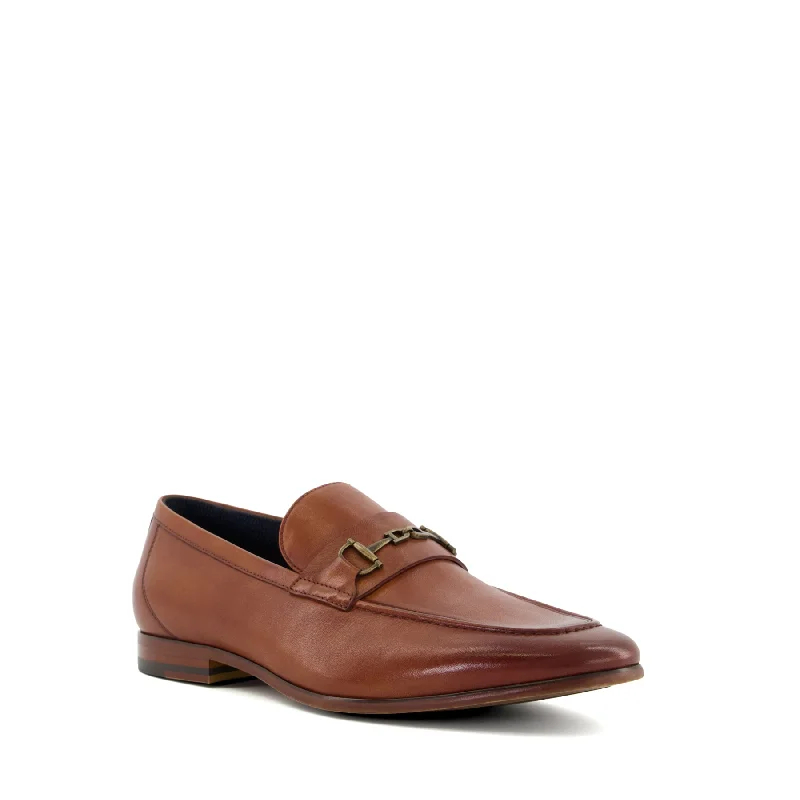 Men's loafers with a rubber sole for durabilitySANCTION - TAN