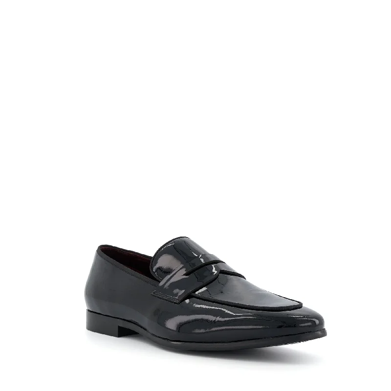 Men's loafers with a removable insole for cleaningSTERLLING - BLACK