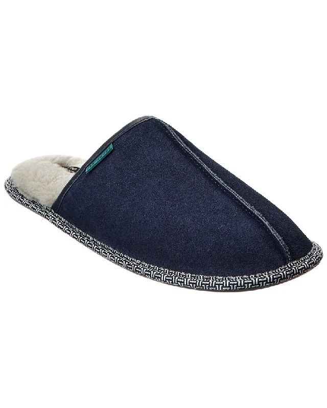 Men's slippers with a memory foam insoleTed Baker Peterr Suede Mule Slipper