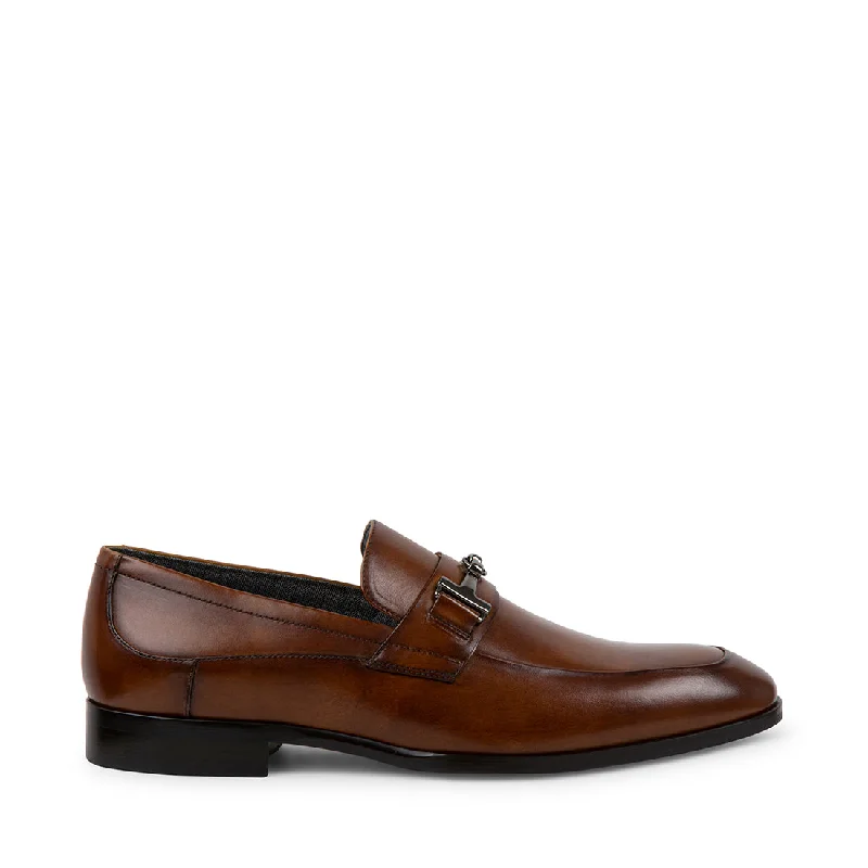 Men's loafers with a smooth leather finishVALON TAN LEATHER