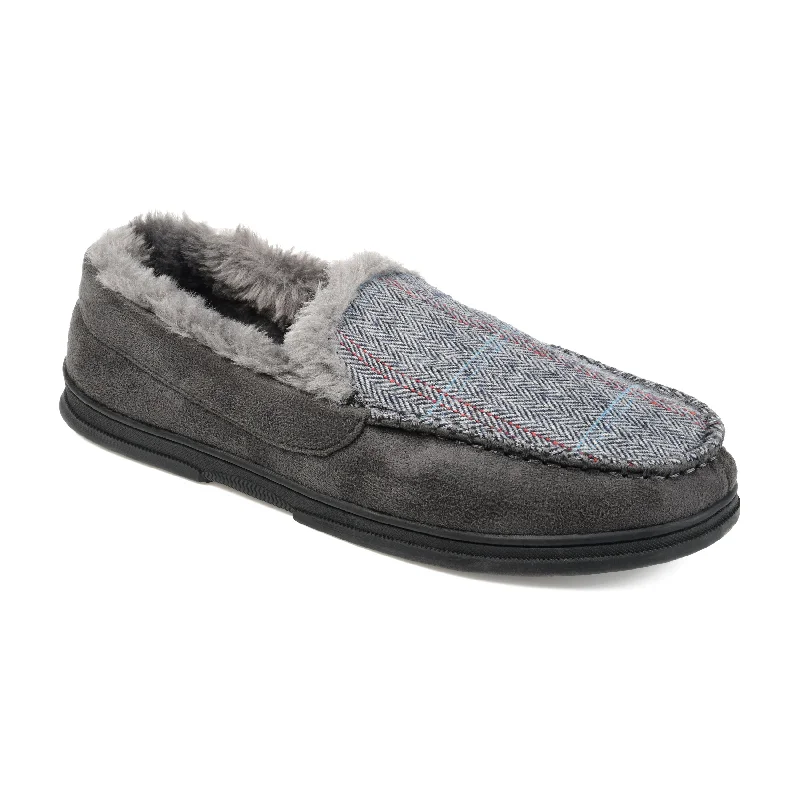 Men's slippers with a soft, flexible soleVance Co. Winston Moccasin Slippers