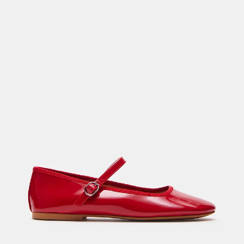 Men's loafers with a cushioned footbedVINETTA RED PATENT