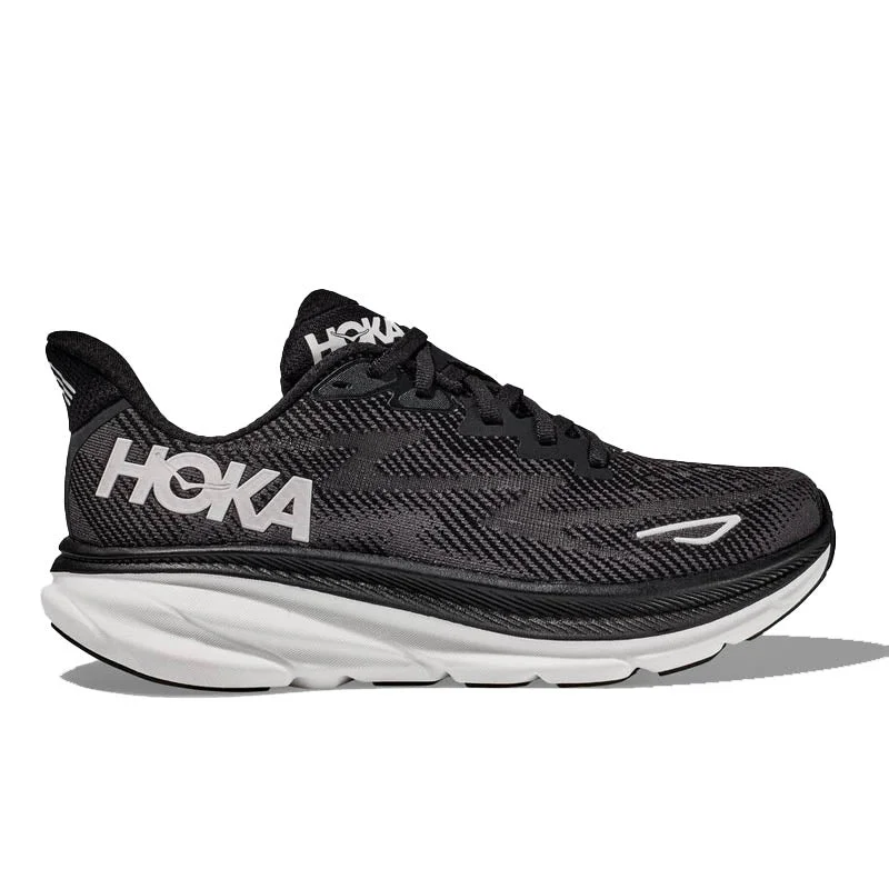 Men's running shoes with a sock - like fitMen's Hoka Clifton 9