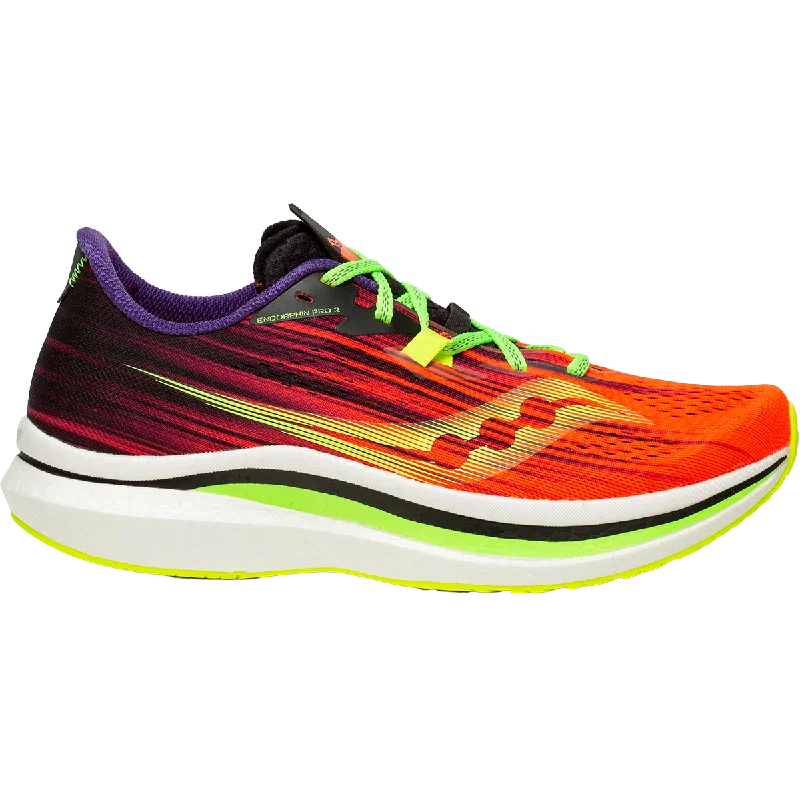 Men's running shoes with a brightly colored designMen's Endorphin Pro 2