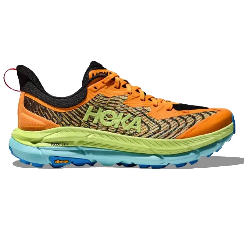 Men's running shoes with a sock - like fitMens HOKA Mafate Speed 4