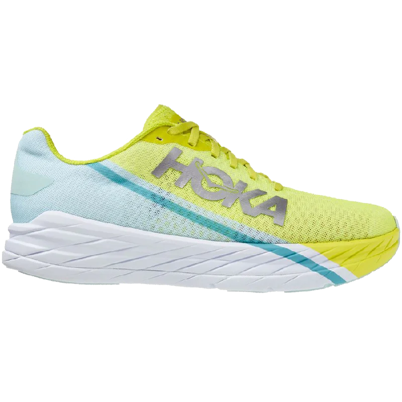 Men's running shoes with a speed - lacing systemMen's Rocket X