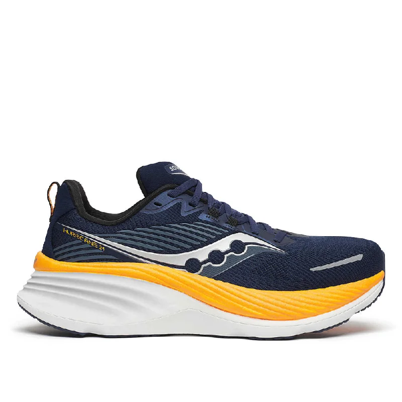 Men's running shoes with a stability control systemSaucony Men's Hurricane 24 Running Shoes