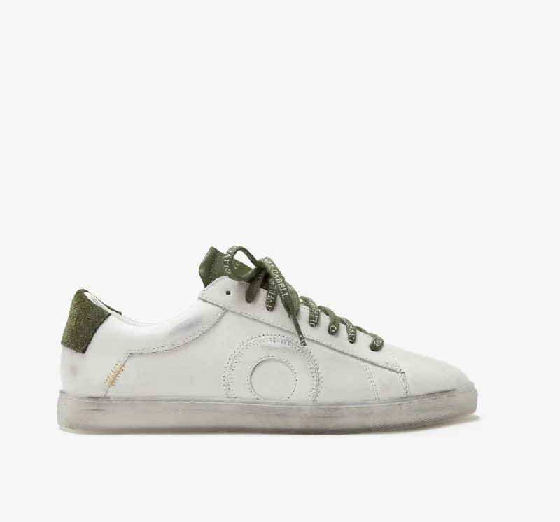 Men's sneakers with a lace - up closure and a tongueLow 1 | Olive Yin Yang