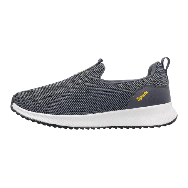 Men's walking shoes with a durable outer soleMen's Slip-on Walking Shoe - WS9609 Dark Grey