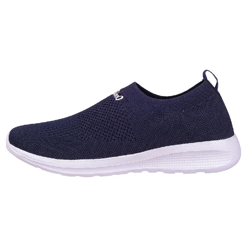 Men's walking shoes with a stability control systemMen's Slip-On Walking Shoe - WS3041 Navy Blue