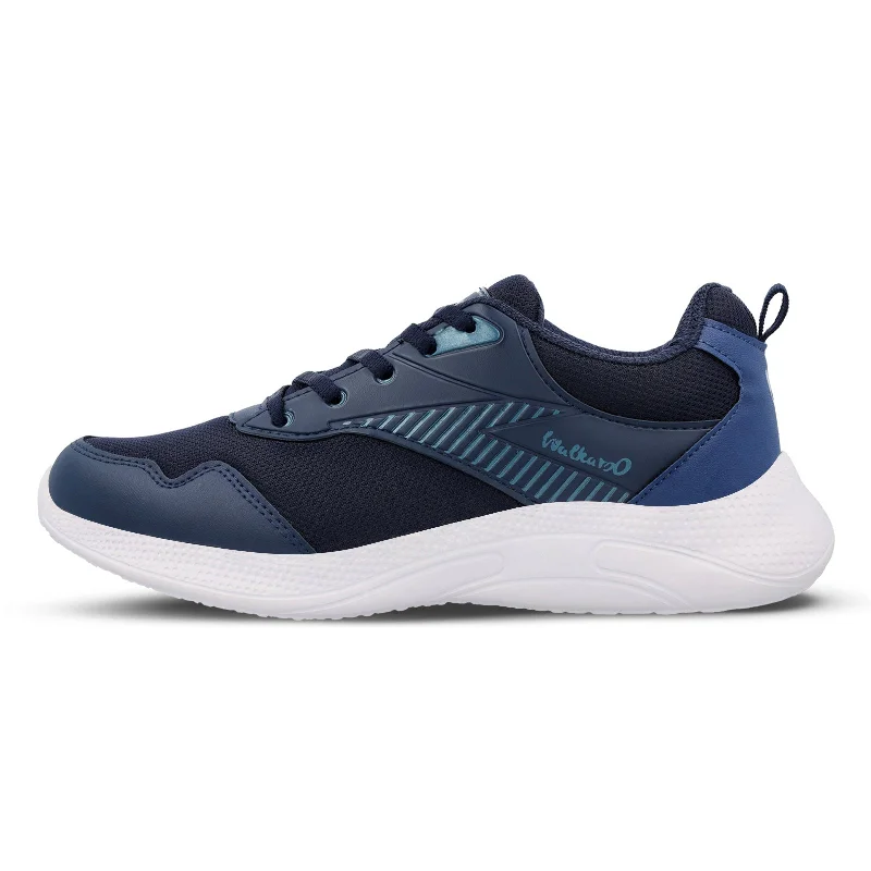 Men's lightweight walking shoes with a breathable mesh upperMen's Lace-up Sports Shoe - WS3055 Navy Blue