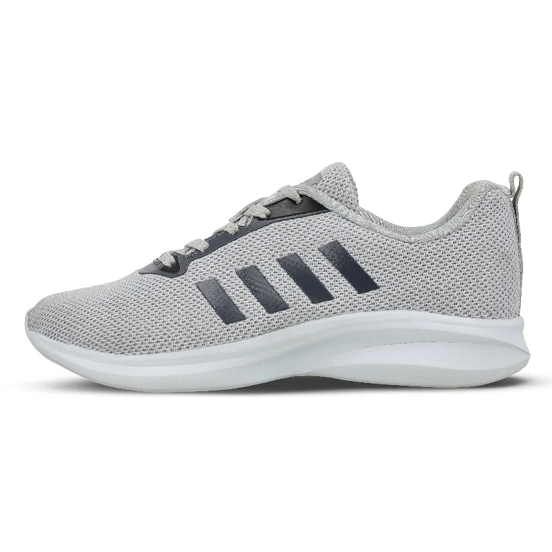 Men's walking shoes with a lace - up closure for a secure fitWalkaroo Men Walking Shoes - XS9766 Grey