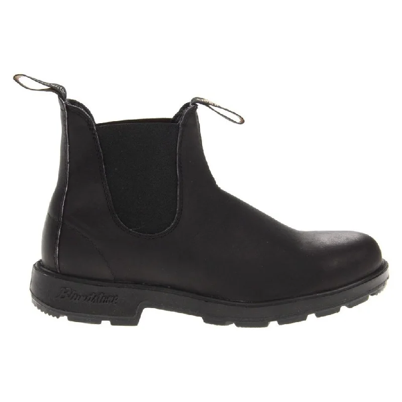 Vintage - inspired men's ankle boots with a round toe510 Water-Resistant Leather Unisex Chelsea Boots