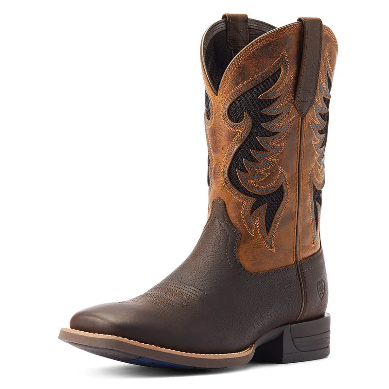 Alligator - print men's cowboy boots for a bold lookAriat Cowpuncher VentTEK Western Boot