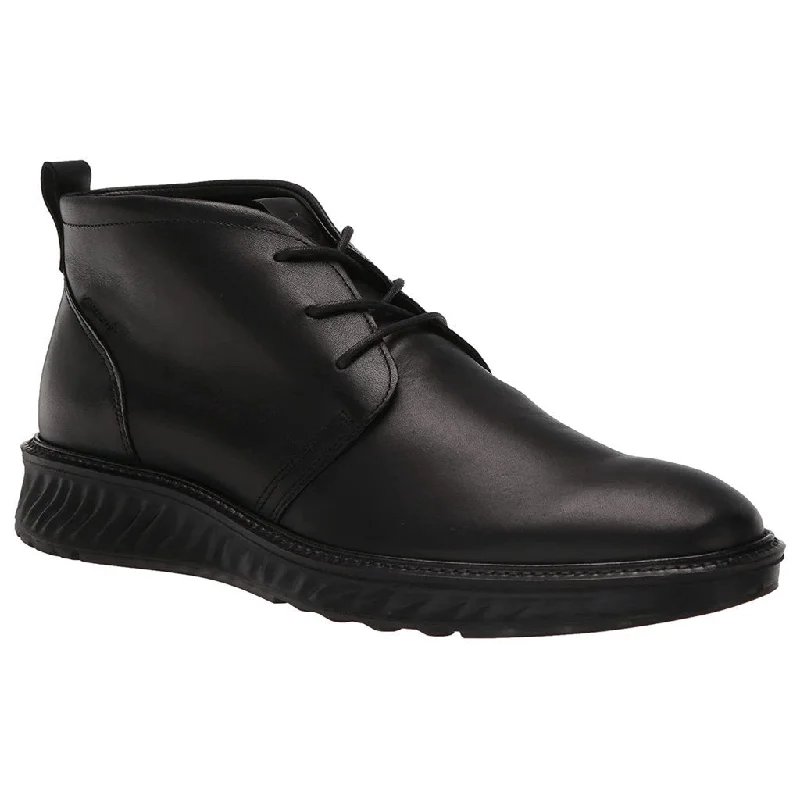 Vintage - inspired men's ankle boots with a round toeSt.1 Hybrid GTX Full Grain Leather Men's Chukka Boots