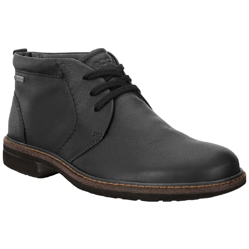 Men's ankle boots in a trendy burgundy colorTurn GTX Nubuck Leather Men's Chukka Boots