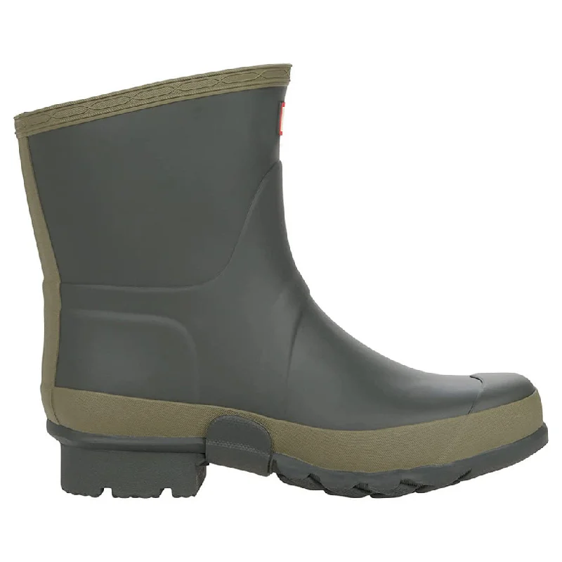 Leather - lined men's ankle boots for a luxurious feelField Gardener Rubber Men's Short Wellington Boots