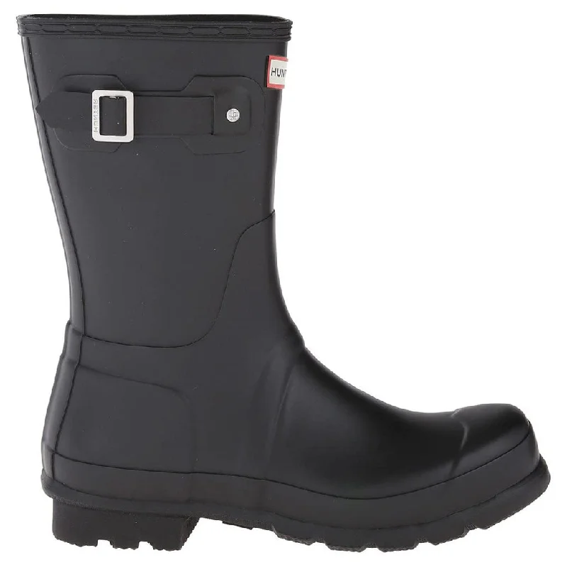 Insulated men's ankle boots for cold weatherOriginal Rubber Men's Short Wellington Boots