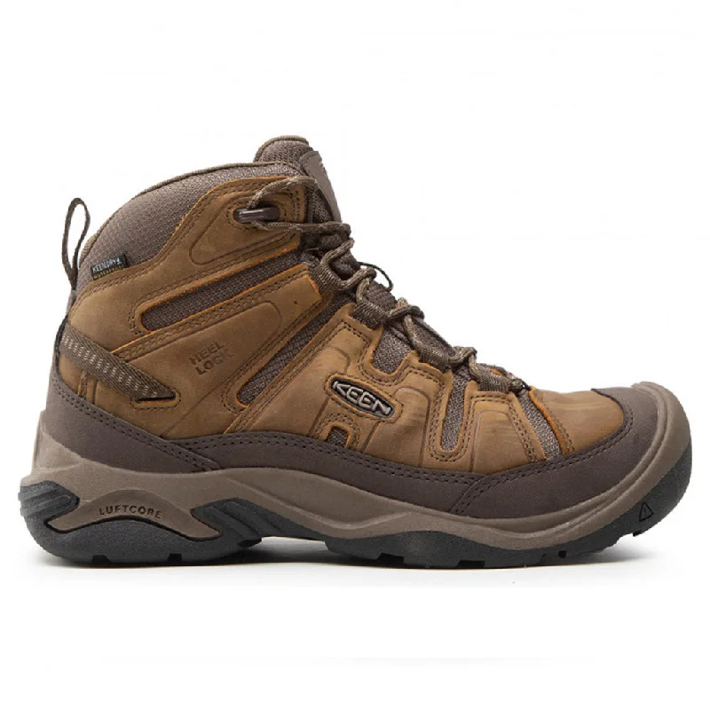 Camouflage men's ankle boots for a military - inspired styleCircadia Mid Leather And Mesh Men's Waterproof Hiking Boots