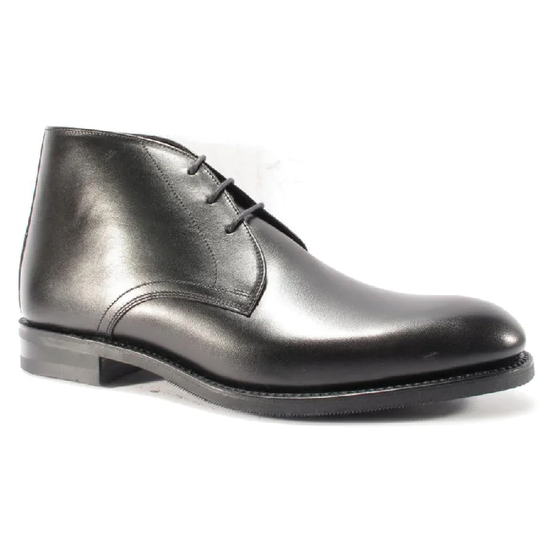 Desert - style men's ankle boots for a rugged appealDeangate Polished Leather Men's Chukka Boots