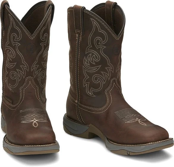 Men's cowboy boots with a silver - toned buckleTony Lama Junction Western Boot