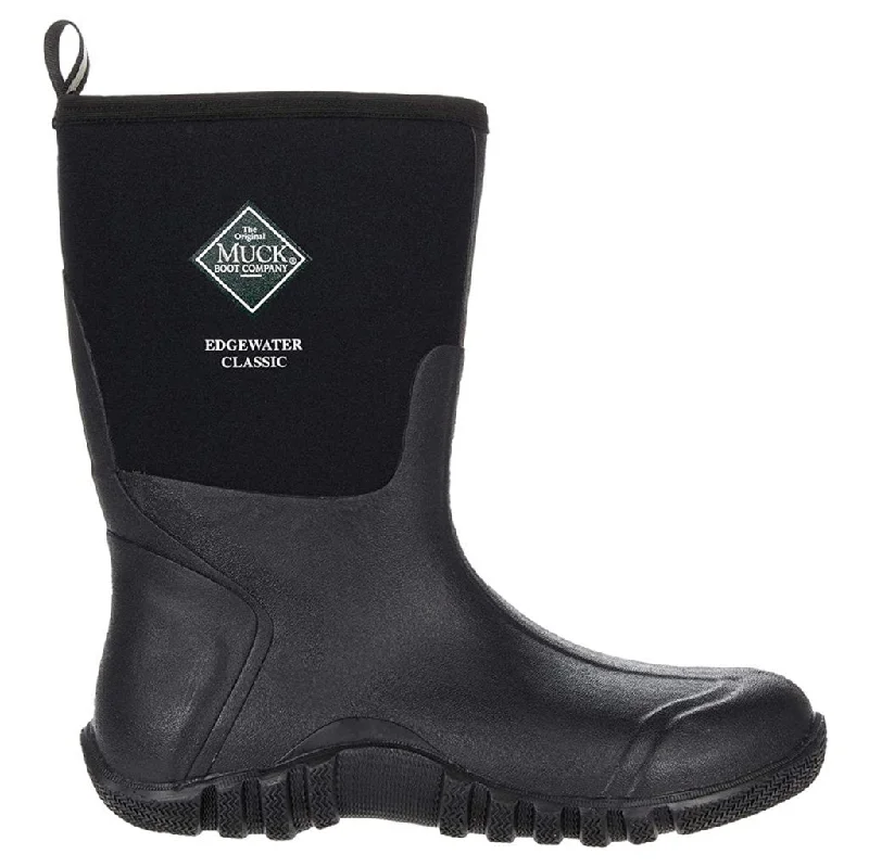 Insulated men's ankle boots for cold weatherEdgewater Classic Waterproof Men's Wellington Boots