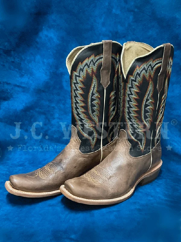 Men's cowboy boots with a high - heeled designR.Watson WR0005-1 Mens Western Cowhide Leather Boot Sand Dune