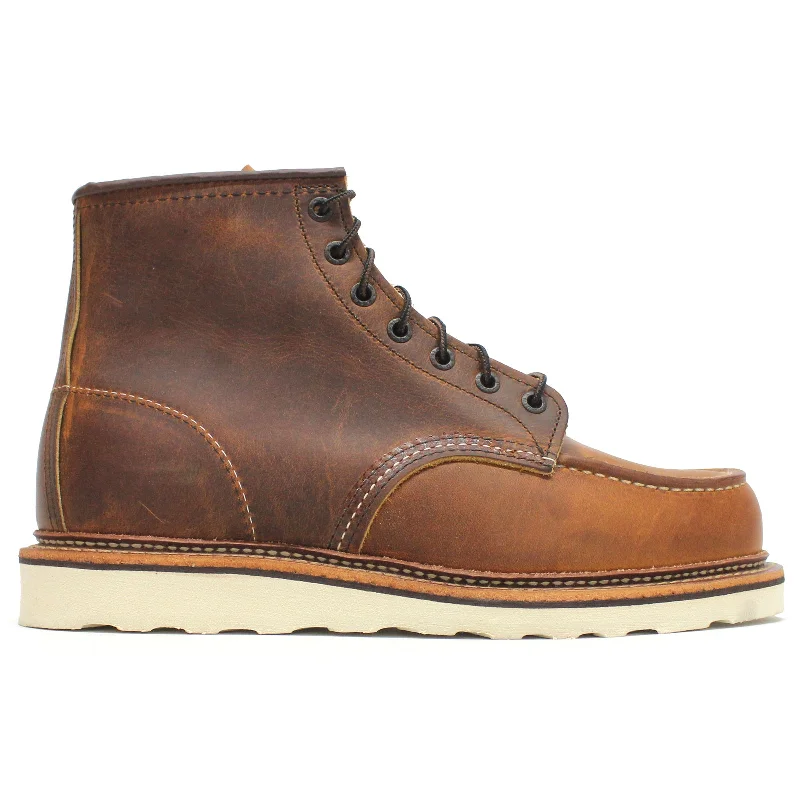 Desert - style men's ankle boots for a rugged appealHeritage Nubuck Leather 6 Inch Classic Men's Moc Toe Boots