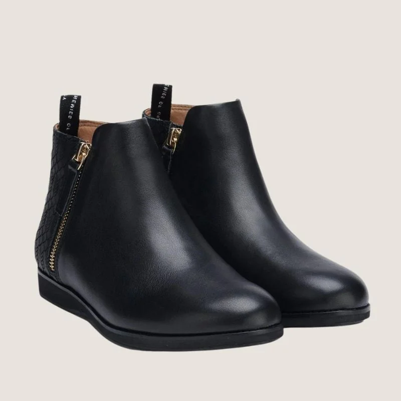 Combat - style men's ankle boots for a tough lookRollie Madison Side Zip Boot