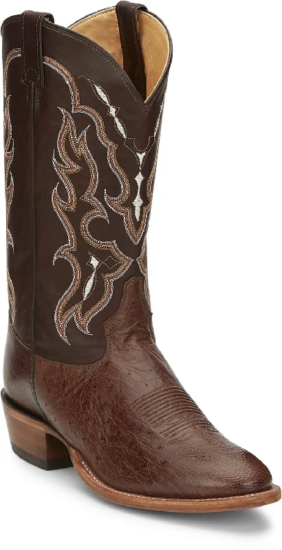 Men's cowboy boots with a heel guardTony Lama 13in Mens Kango Tiberius Ostrich Cowboy Boots