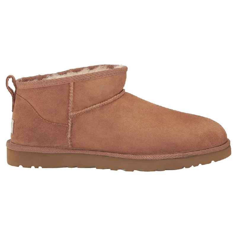 Minimalist men's ankle boots for a modern aestheticClassic Ultra Mini Suede Men's Winter Boots