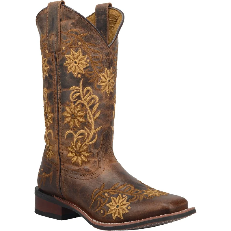 Men's genuine leather western boots with a snake - skin inlay5822 Secret Garden