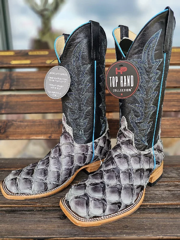 Alligator - embossed men's western boots for a bold statementHorse Power Men's Mockingbird Big Bass Boot