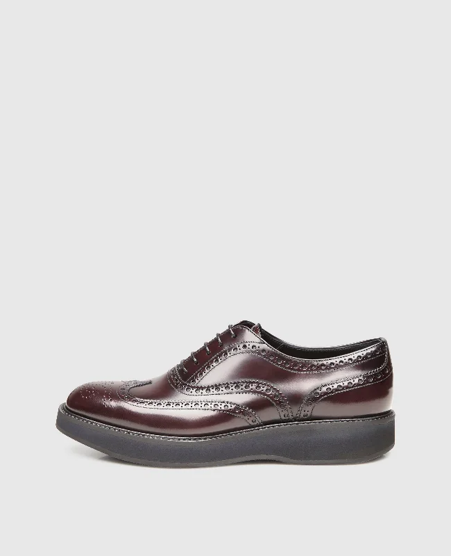 Men's boat shoes with a rubber outsole for durabilityNo. 169 - Bordeaux