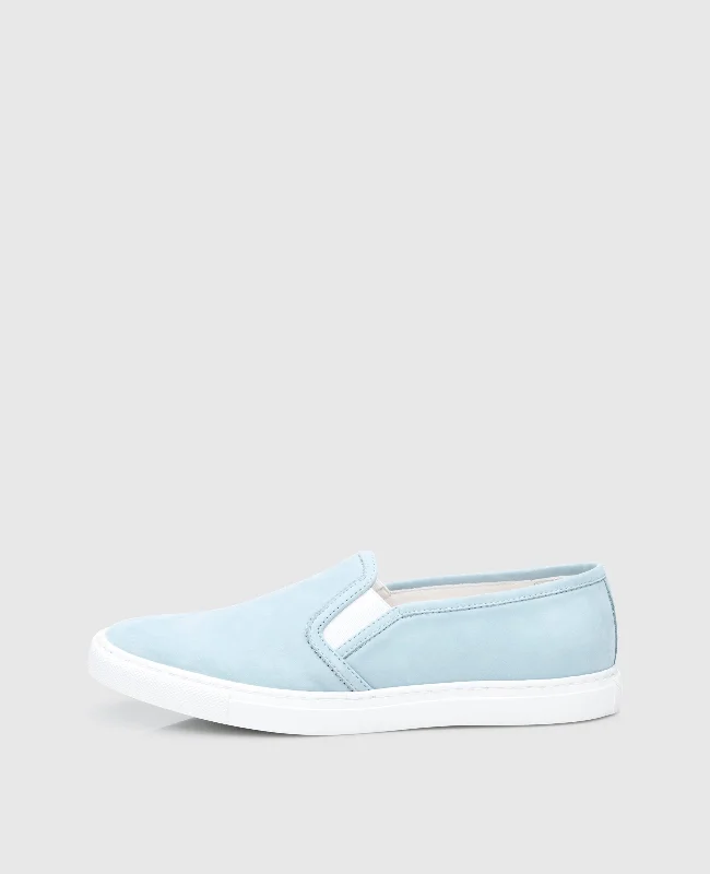 Men's boat shoes with a tassel detailNo. 22 WS - Light Blue