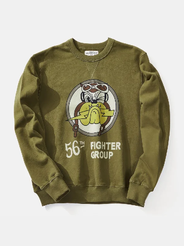 Men's formal shoes with a leather lining for breathability56th FIghter Group Sweatshirt