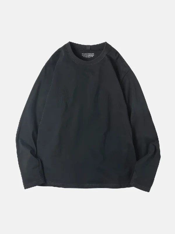 Men's formal shoes with a contrast stitching detailPrinted Crew Neck Long Sleeve T-Shirt Men's formal shoes with a contrast stitching detailPrinted Crew Neck Long Sleeve T-Shirt
