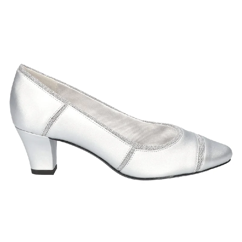 Men's formal shoes with a leather sole and heelDatia Metallic Wedding Block Heel Pumps Men's formal shoes with a leather sole and heelDatia Metallic Wedding Block Heel Pumps