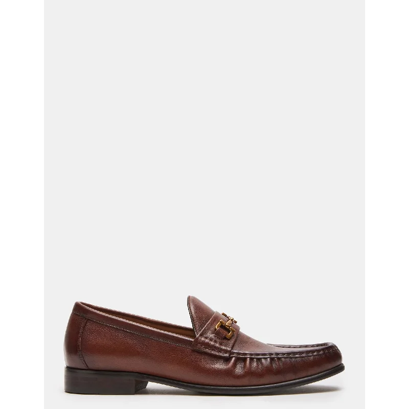 Men's formal shoes with a low - heeled designFrederick Tan Leather