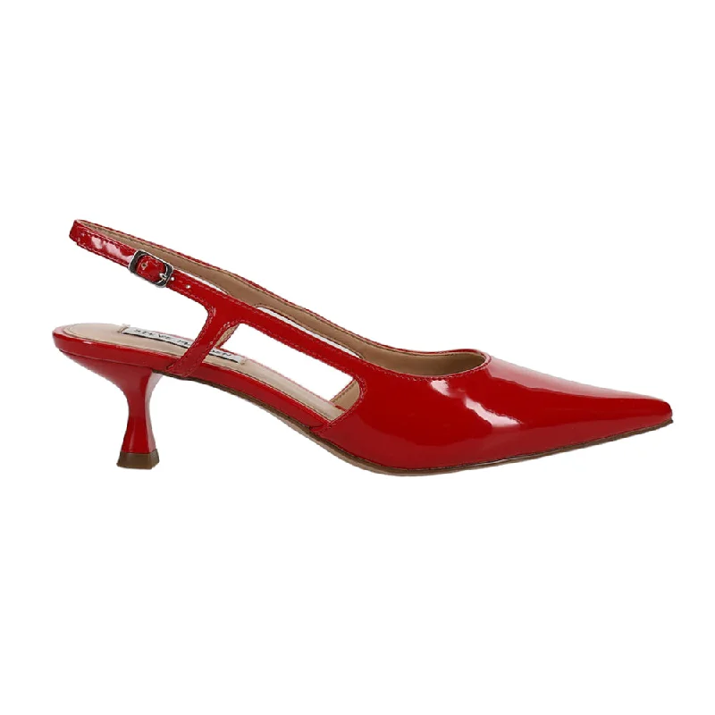 Men's formal shoes with a leather lining for breathabilityLegaci Sling Back Kitten Heel Pumps Men's formal shoes with a leather lining for breathabilityLegaci Sling Back Kitten Heel Pumps