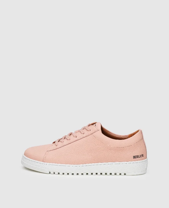 Men's boat shoes in a light - colored leatherNo. 29 WS - Pink